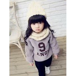 Girl Casual/Daily / Sports Solid Hoodie & Sweatshi..