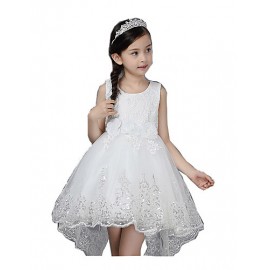 Girl's Casual/Daily Print Dress,Cotton / Rayon Sum..